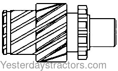 John Deere 1750 Countershaft Gear T24728