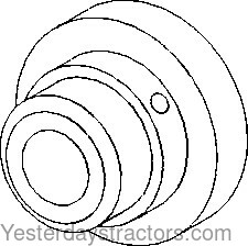 John Deere 840 Valve Seat Insert T28538