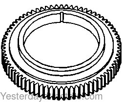 John Deere 1530 Clutch Gear T30755