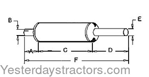 Oliver COOP E3 Muffler TO7530