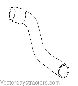 John Deere 3120 Radiator Hose Lower TP-T28426