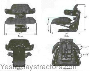 TS1040ATSP Seat TS1040ATSP