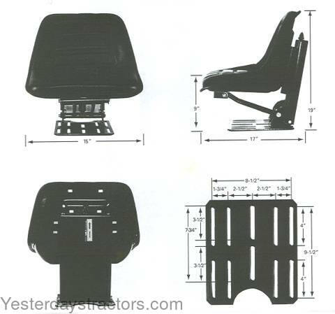 Part Number TS1015 Enlarged View - Yesterday's Tractor Co.