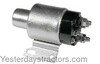 photo of Solenoid assembly, saddle mounting to starter. Services most late models, replaces Delco 1115510, on starters 1113139, 1113683, 1113676, others. 12-volt.