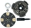 photo of Kit contains 11 inch 10 spline four ceramic pad disc, (Note, this replaces three pad triangular type drive disc) C7NN7550AC, 11 inch 29 spline IPTO hub pressure plate with four finger design that will also replace three finger type with six (6) bolt mounting design D8NN7563DB, release bearing 83914247, pilot bearing C5NN7600A, and 1 inch by 10 spline and 1-7\8 inch by 29 spline pilot tool.