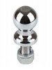 photo of 1-7\8 inch ball size, 3\4 inch stud thread, 2-1\2 inch stud length, 2000 LB MAX LOAD CAPACIRY, ONE CHROME hitch ball class.