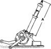 photo of Steering Box Assembly, for manual steering tractors. Length 17 inches. uses 1691798M1 steering wheel. Used on 231, 240, 250, 20D, 30E, 40E (Will also work on; 35, 50, 20, 135, 2135, 235, 202, 203, 204, 205 by ordering two 827690M1 'cup and lock ring sets' and 1691798M1 Steering Wheel.) Replaces 1673663M1, 1673663M91. Does not come with Mounting Gasket or Shifter Cups.
