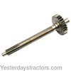 photo of This Input Shaft is used in 6 speed transmissions. It is 13.730 inches long and has 26 teeth and 10 splines. It replaces original part number 1862423M3