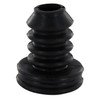 photo of This touch control valve boot fits the following tractor models: Cub, Cub Lo-Boy, Super A, Super A1, Super AV, Super AV1, Super C, 100, 130, 140, and 200. It has an overall length of 2.450 inches, an overall outside diameter of 1.500 inches, a top hole diameter of 1.755 inches, and a bottom hole diameter of 0.725 inches. Replaces Leather Boot: 351753R3, 364832R1, 364832R2.