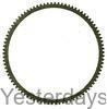 photo of This flywheel ring gear is for tractor models: 300, 330, 340, 350. This flywheel has 104 teeth, measures 13.165 inch outside diameter, 12 inch inside diameter. It is .550 inches wide.