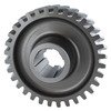 photo of 32 teeth. For tractor models 400, 450, M, Super M, Super MTA. The style of this gear is full circle. This gear has 32 teeth. It can also replace a 19 tooth sector (1\2 inch moon style). Replaces: 50037DA, 50037DB, 704168R1.