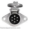 photo of Used across many brands of North American produced equipment, this 7 pin light socket features a metal housing. It replaces manufacturer part numbers 70269642, 30-3130576, 3715923M91, 73764, AR75695, A145795, A177539, A67470, E4NN13N426BA, V60345, 121645C1, 22-789, 30-3130576, 3121645C1, 3666764M1, 3713127M1, 3715923M91, 402431A2, 70269642, 737641, 82001021, 84117C1, 87451540