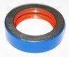 photo of Rear axle or differential carrier plate oil seal. 3.198 inch outside diameter, 2.125 inch inside diameter, .812 inch width. For tractors: MF65, MF85, Super 90, MF135 orchard, MF150, MF165, MF175, MF180 industrials: 30, 40, 50, 203, 205, 302, 304 also MF1080, MF1085, MF235 orchard, MF255, MF275, MF285 with dry brakes. Used as clutch bearing support assembly seal on tractors: MF2675, MF2705, MF2745, MF2775, MF2805. For 10, 126, 130, 220, 224, 228.