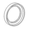 photo of For 135, 150, 165, 175, 180, 235, 245, 255, 265, 275, 285, 290, 35, 50, 65, FE35. PTO Main Drive Shaft Seal.