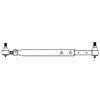 photo of Assembly consisting of AR63588 Inner Tie Rod, R54965 Tie Rod Tube, R28023 Clamp, AR63593 Long Tie Rod plus hardware. Used on extra wide front ends. This front end is found on some of the following John Deere models: 4030, 4040, 4050, 4055, 4230, 4240, 4250, 4255, 4430, 4440, 4450, 4455
