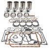 photo of For D17 and WD45 with 226 CID 4-cylinder 4 1\8 overbore gas engine. This basic kit contains a sleeve and piston kit with rings, pins and retainers, an overhaul gasket kit. No bearings.
