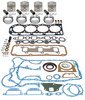 photo of 256 CID 4 cylinder diesel 4.4 inch standard bore. Basic Engine Kit less rod and main bearings with standard pistons D4NN6108AA, rings, pin bushings, complete gasket kit. Order bearings separately. For 5000 (4\1968-1975), 5600 (10\1980-1981), 5700 (10\1980-1981), 6600(1975-9\1980), 6700 (1975-9\1980).