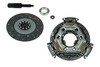 photo of This single stage clutch kit contains a 11 inch, 10 spline rigid drive clutch disc (87295808), a 11 inch single pressure plate with six bolt mount, (used 1969 and later)(C9NN7563D), a pilot bearing which measures 1.575 inches OD, .669 inch ID, .472 inches wide (C5NN7600A), new release bearing which measures 4.0700 inches outside diameter, 2.4997 inches inside diameter, 0.8700 inches wide (83914247), and clutch alignment tool. **NOTE** Some tractors use a release bearing which measures 2.0625 inches inside diameter, 3.515 inches outside diameter and .840 inches in width. If you need this smaller bearing, also order part number N1087. For tractor models 2110, 2120, 2150, 2300, 230A, 231, 2310, 233, 234, 2600, 2600V, 2610, 2810, 2910, 3000, 3055, 3110, 3120, 3150, 3190, 3300, 3310, 3330, 334, 335, 345C, 345D, 3600, 3600V, 3610, 3900, 4110, 4140, 4190, 4330, 4340, 4400, 4410, 445C, 445D, 4500, 4600, 4600SU, 4610, 5000, 5190, 530A, 5340, 545C, 545D.