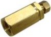 photo of Oil Gauge fittings may be different even for the same models. Here is an Oil Line Adapter if you have a gauge line without removable fittings, this converts 1\8 inch pipe thread to 1\4 inch tube. Brass.