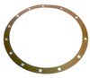 photo of Gasket center housing to rear axle housing. For Ford 4 cylinder non-industrial tractors, 1953 - 1964. NAA, 501, 541, 600, 601, 611, 620, 621, 630, 631, 640, 641, 650, 651, 660, 700, 900, 2000, 2031, 2111, 2120, 2131, 4000, 4031, 4120, 4121, 4131, 4140. 13 Mounting Holes, 15 Inch O.D., 12-15\16 Inch I.D., 0.010 Inch Thick.