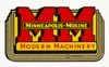 Minneapolis Moline M5 MM Logo Decal