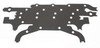 photo of Oil pan gasket. 1 set used in 301 CID 6 cylinder gas engine (not for block numbers R40940, R49550); 1 used in 340 CID 6 cylinder gas engine (block numbers R33170, R43330, R40860, R40870 only, to SN# 200999); 1 used in 381 CID 6 cylinder diesel engine; 1 used in 404 CID & 466 CID 6 cylinder diesel engines (turbocharged & naturally aspirated).For tractor models 4000, 4010, 4020, 4040, 4230, 4250, 4320, 4430, 4440, 4450, 4520, 4620, 4630, 4640, 4650, 4840, 6620, 7020, 7720, 8430, 8440, 8450.